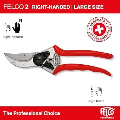 Felco F2 Pruning Shears – 9.25" Swiss-Made Garden Clippers for Professional Pruning | Hand Pruners for Garden… — view 3