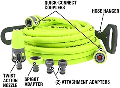 Flexzilla HFZG12050QN Garden Hose Kit with Quick Connect Attachments | Lightweight Coils Easily | Quick Conne… — view 4