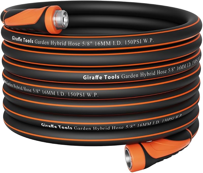 Giraffe Tools Garden Hose 5/8", 100ft Water Hose Heavy Duty