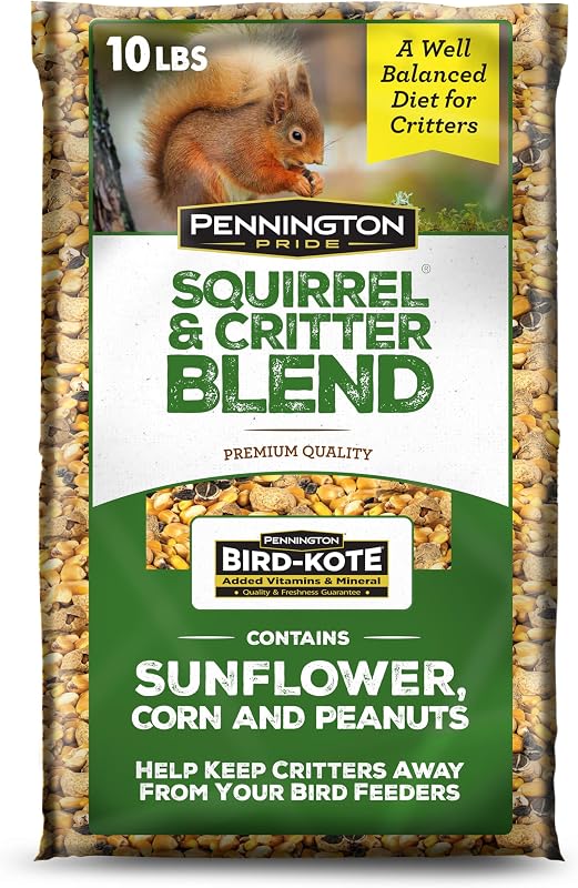 Pennington Squirrel & Critter Blend with Sunflower, Corn & in Shell Peanuts