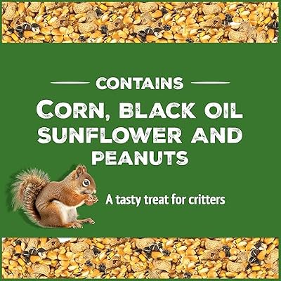 Pennington Squirrel & Critter Blend with Sunflower, Corn & in Shell Peanuts — view 3