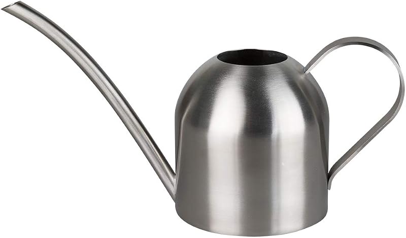 Watering Can for Indoor Plants, 30oz Long Spout Stainless Steel