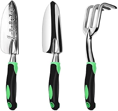Garden Tool Set，100% Thicker Aluminum Gardening Kit,3 Pack — view 2