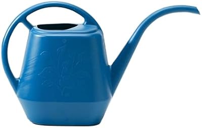 Bloem Aqua Rite Watering Can: 56 Oz - Classic Blue - Large Capacity, Extra Long Spout, Durable Plastic, One P… — view 2