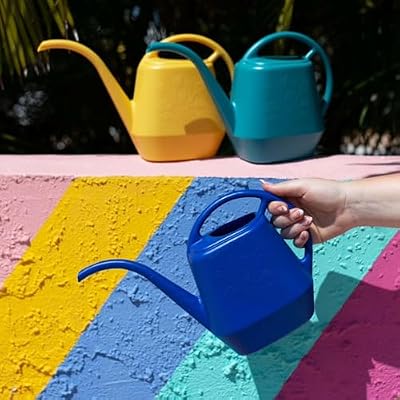 Bloem Aqua Rite Watering Can: 56 Oz - Classic Blue - Large Capacity, Extra Long Spout, Durable Plastic, One P… — view 3