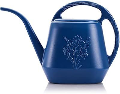Fasmov 1-Gallon Plastic Watering Can with Comfortable Handle, Garden Watering Cans Long Spout for Indoor Outd… — view 2