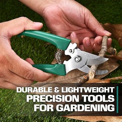 2wayz Garden Tool Set - 5-Piece Durable Gardening Hand Tools - 3x12x7-inch Gardening Kit with Portable Box an… — view 3