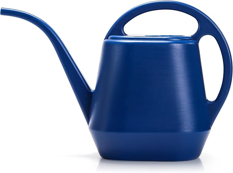 Fasmov Watering Can, 1/2 Gallon Plastic Watering Cans with Comfortable Handle, Small Garden Watering Cans Lon…