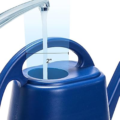 Fasmov Watering Can, 1/2 Gallon Plastic Watering Cans with Comfortable Handle, Small Garden Watering Cans Lon… — view 4