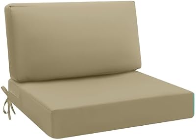 idee-home Outdoor Cushions for Patio Furniture, Outdoor Seat Cushion — view 2