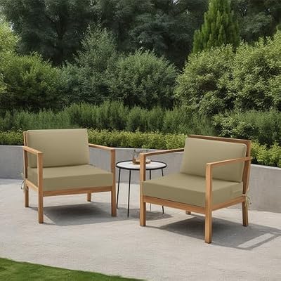 idee-home Outdoor Cushions for Patio Furniture, Outdoor Seat Cushion — view 3