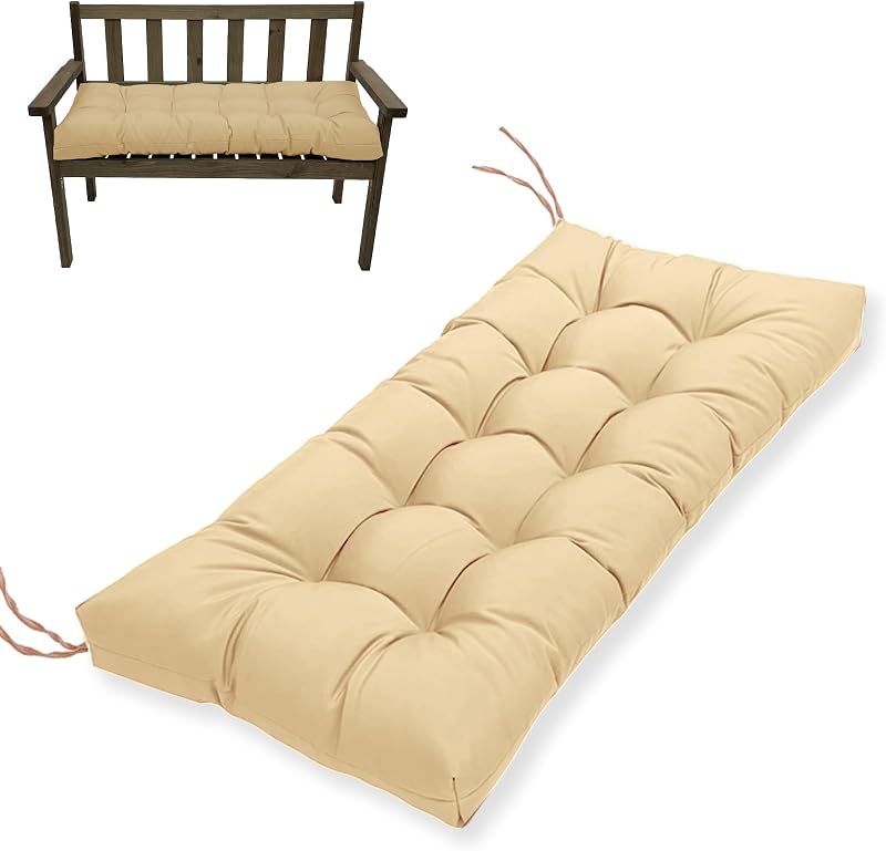 MTMR Outdoor Bench Seat Cushion for Patio Swing Chair Furniture, Waterproof