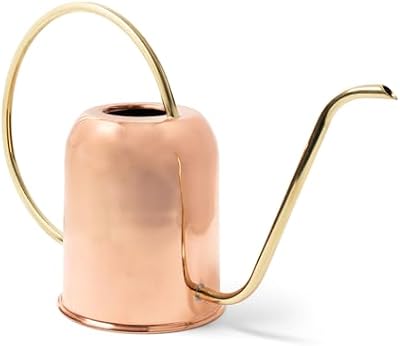 Copper Watering Can Indoor Plants - 48oz Long Spout Precise Small Water Can for Plants, Bonsai, Succulents, H… — view 2