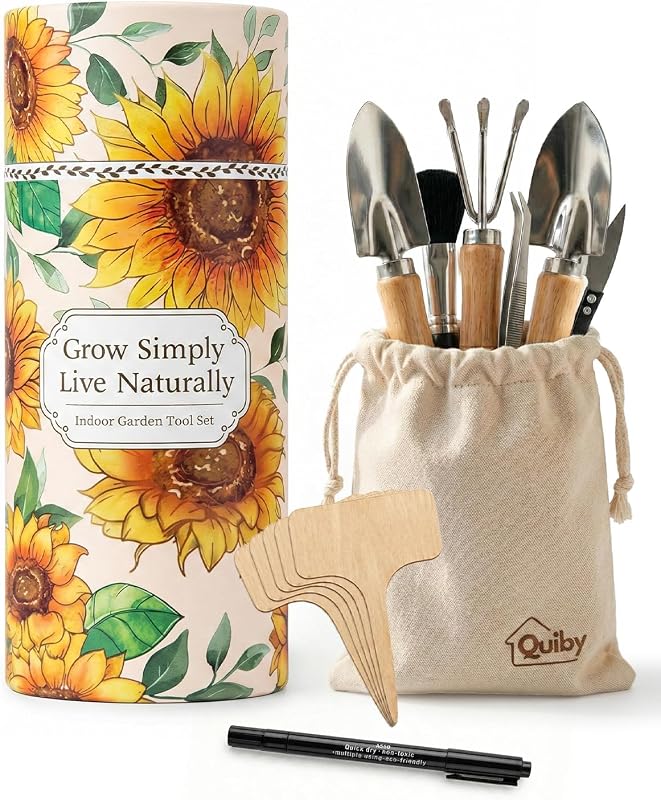 19-Piece Small Garden Tools Set, Indoor Plant Tools for Houseplant