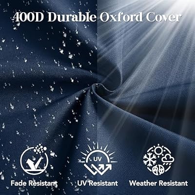 L’AGRATY Outdoor Chair Cushions for Patio Furniture:24" x 24" Deep Seat Cushions with Backrest for Couch Sofa… — view 4