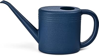 Watering Can - for Indoor and Outdoor Plant Garden - 1/4 Gallon - Navy Blue — view 2